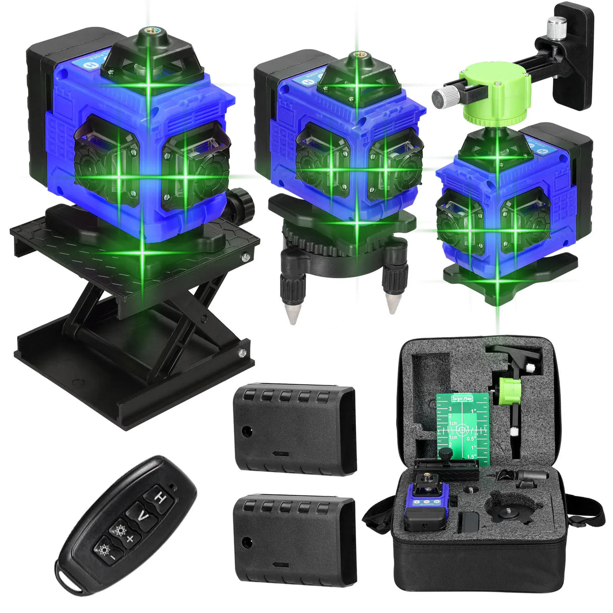 Multifunctional Laser Level 16/12 Lines Green Light Laser