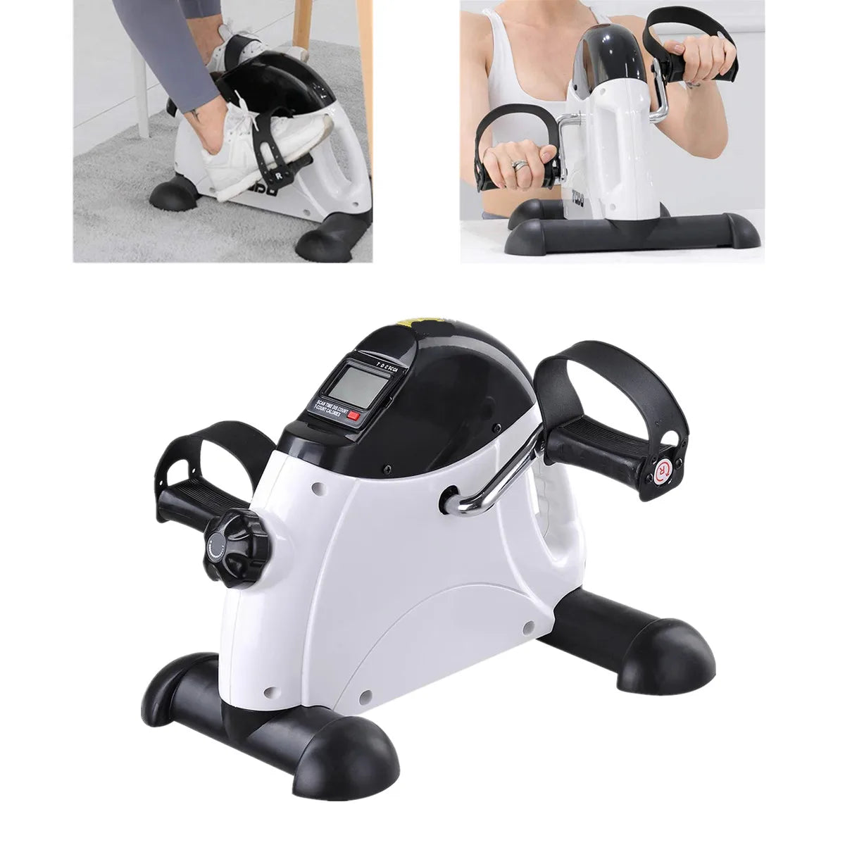LCD Display Mini Pedal Exercise Bike Trainer Indoor
