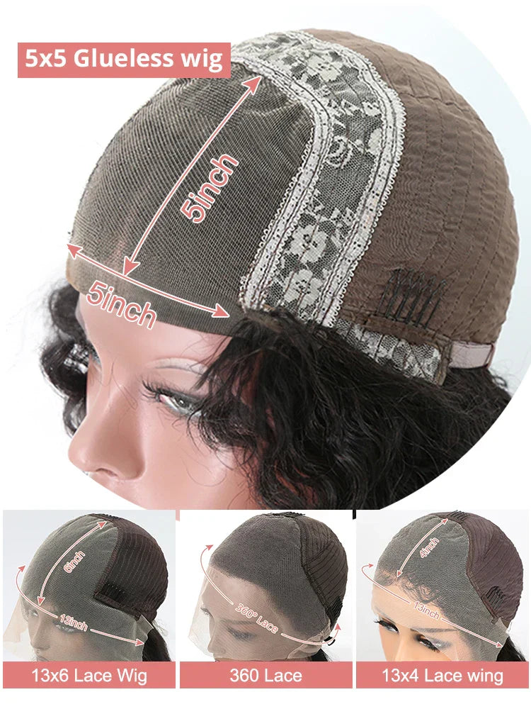 Deep Wave Hd 13x6 Lace Frontal Wig 40