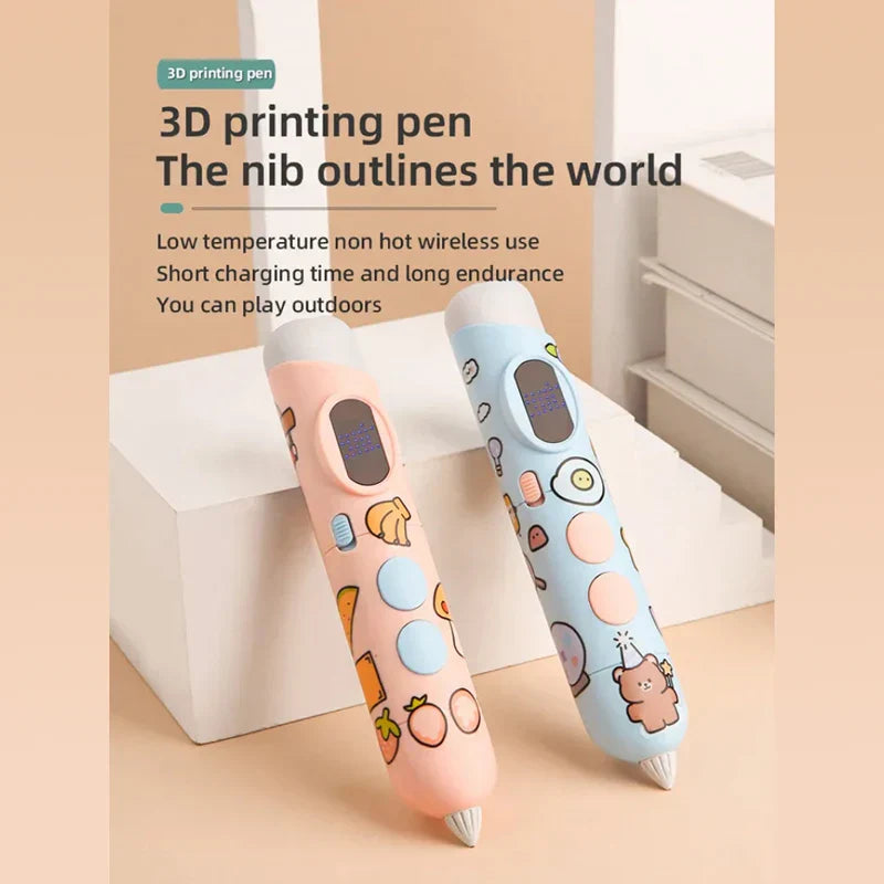Creative 3D Printing Pen for Kids - Safe