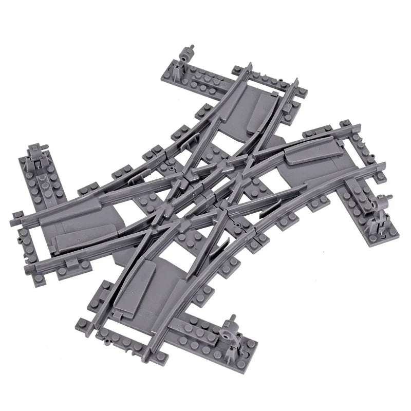 City Trains Train Rail Crossing Track Rails Soft