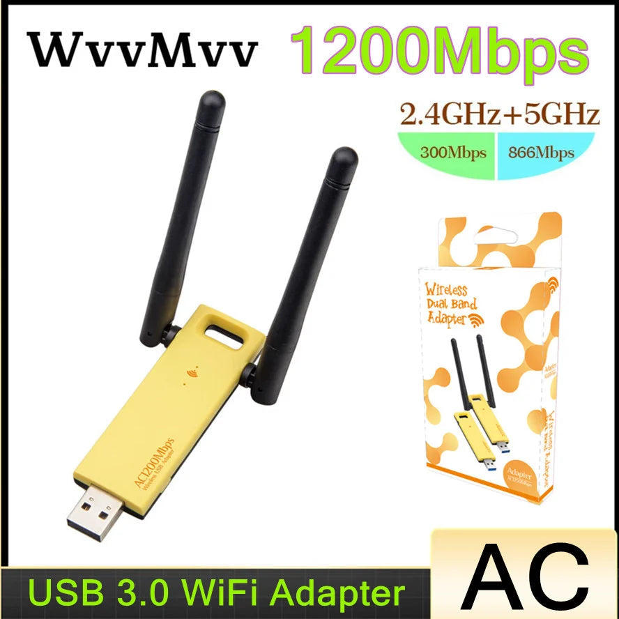 Realtek RTL8812AU/RTL8812BU Dual Band 1200mbps Wireless USB Wifi