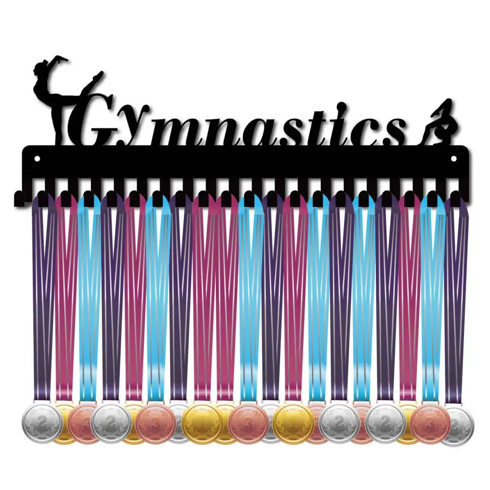 Gymnastics Medal Display Hanger 5 Artistic Figure Gymnastics