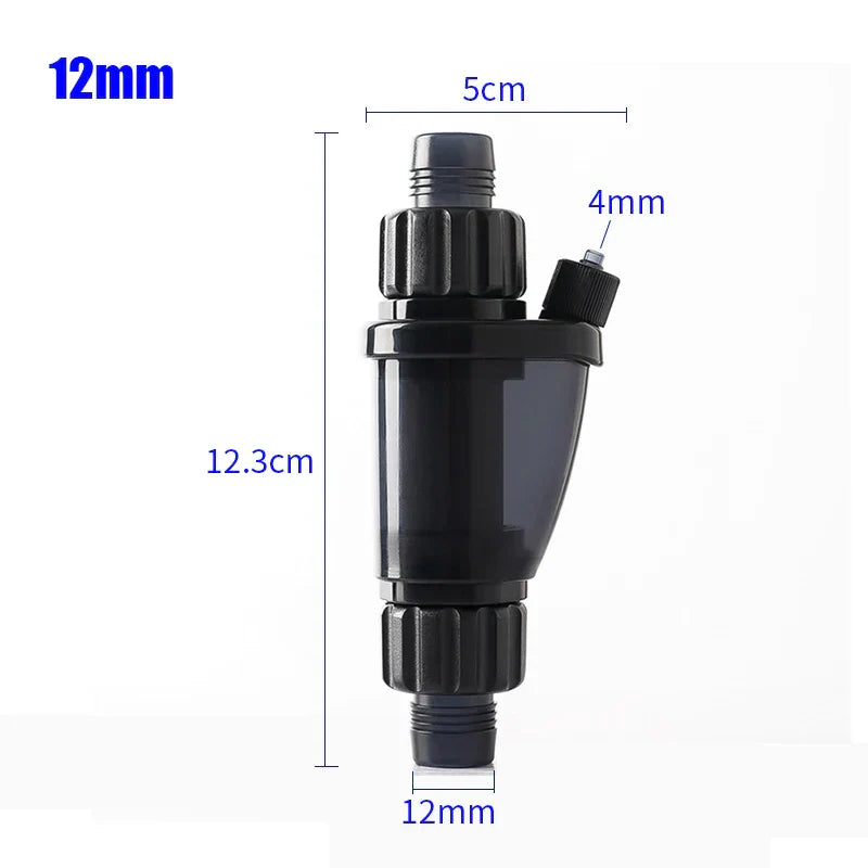 12/16mm Fish Tank CO2 Dioxide External Bubbler Refiner