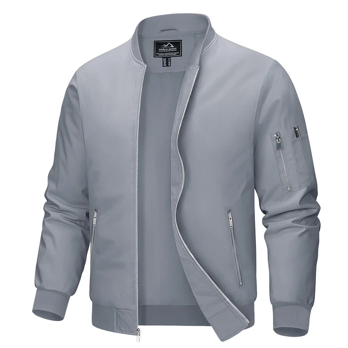 MAGCOMSEN Men's Lightweight Casual Jackets Spring Autumn Windbreaker