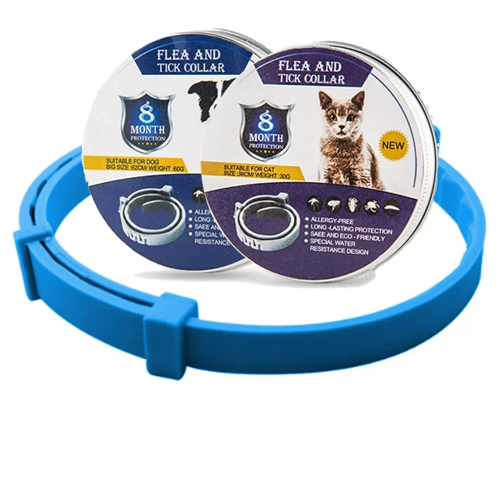 Adjustable Dog & Cat Collar Flea & Tick