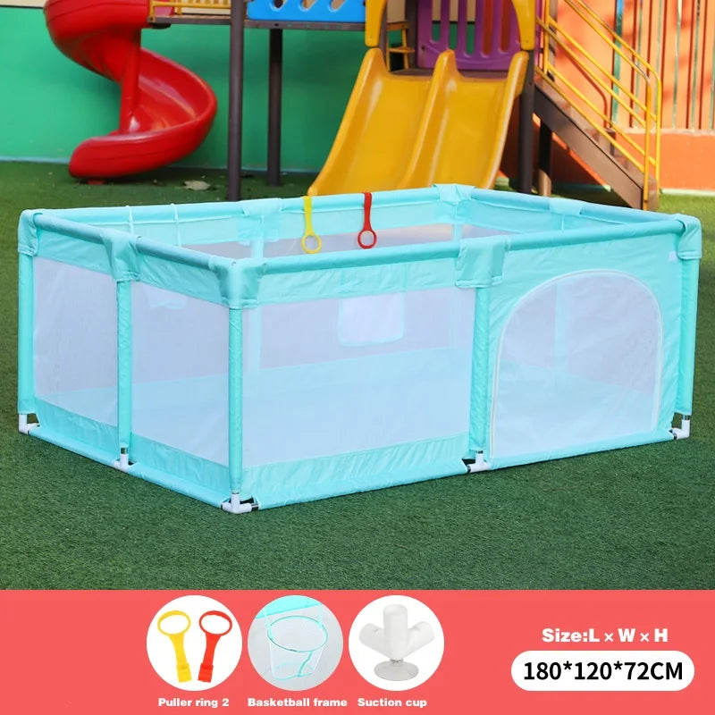 IMBABY Baby Playpens Mosquito Net Playpen Children Safety