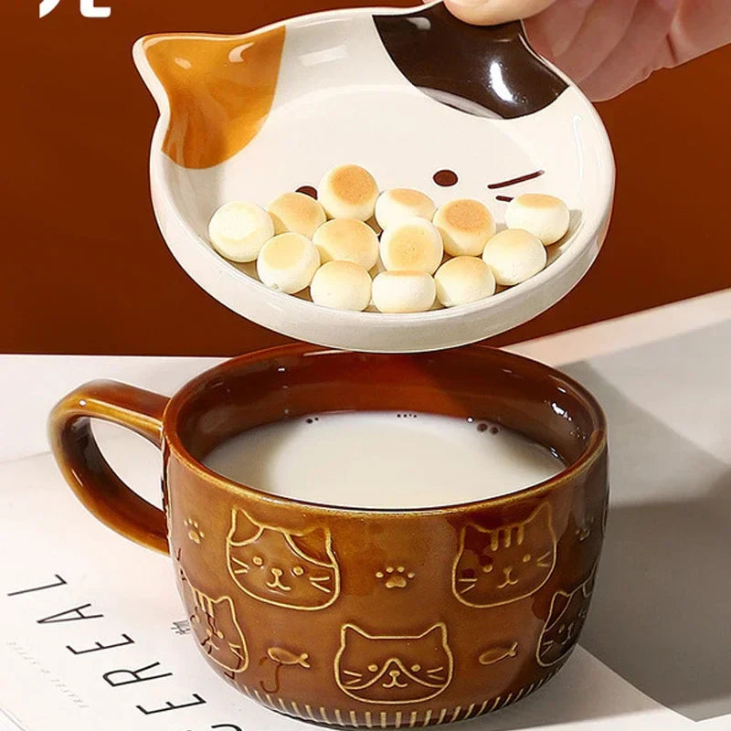 Creative Mug Cute Cartoon Animal Ceramic Mug with