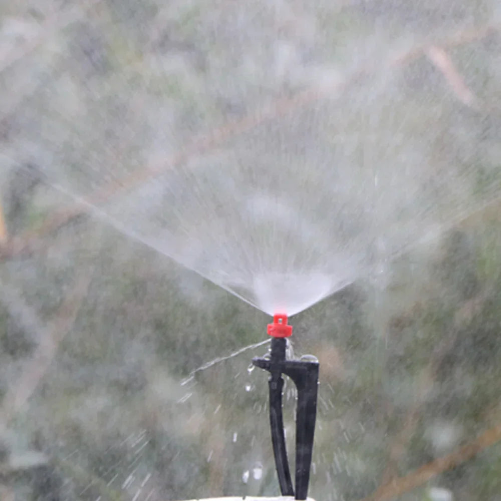 5-50m Garden Watering System 90/180/360 Degree Refraction Nozzle