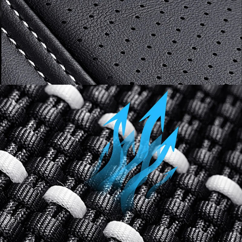 Car Seat Protector Cover Breathable PU Leather Driver