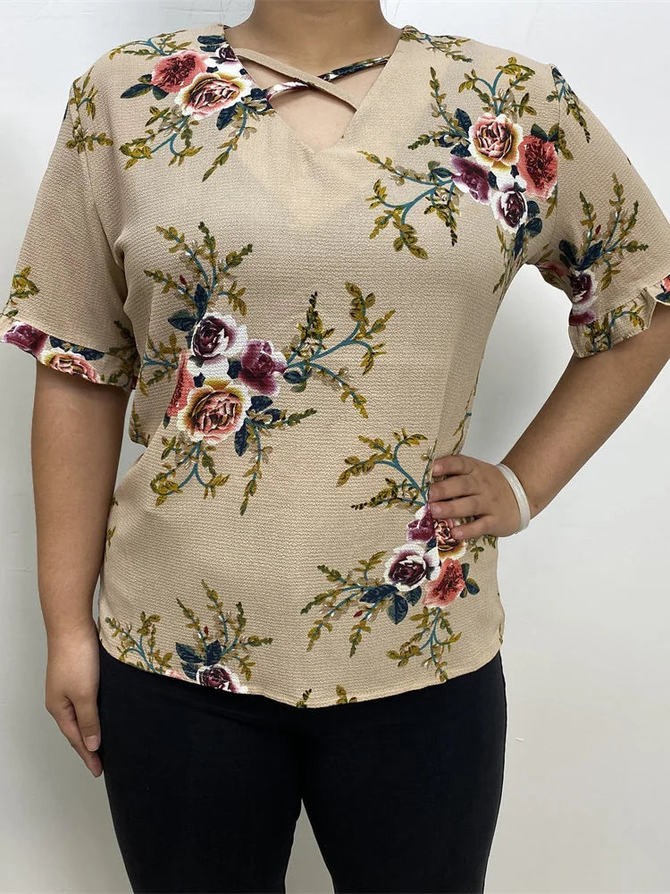 New High Quality Blouses Woman Plus Size Clothes