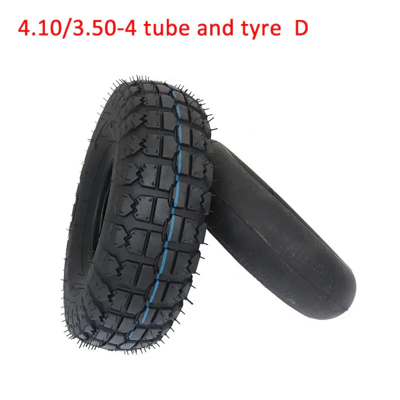 4.10/3.50-4 Tire & Inner Tube for Electric Tricycles & Scooters