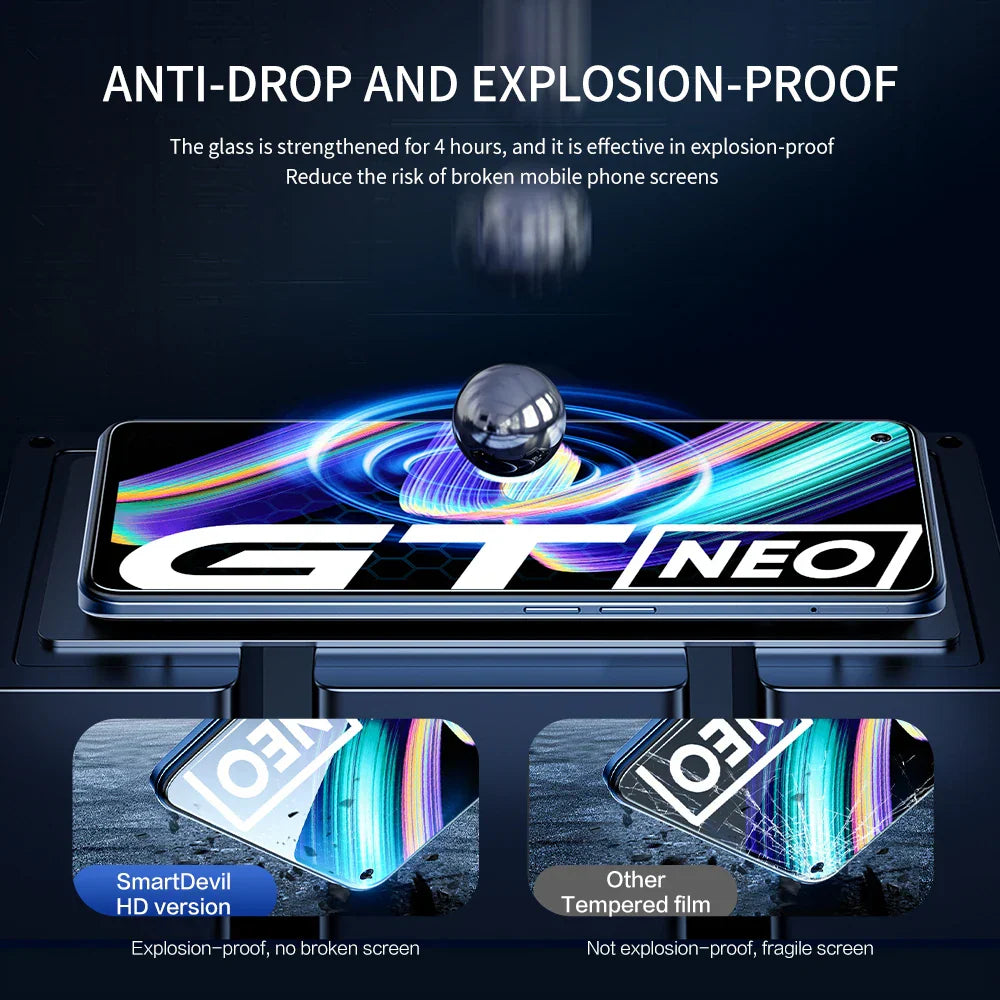 SmartDevil Tempered Glass for Realme GT 5 GT