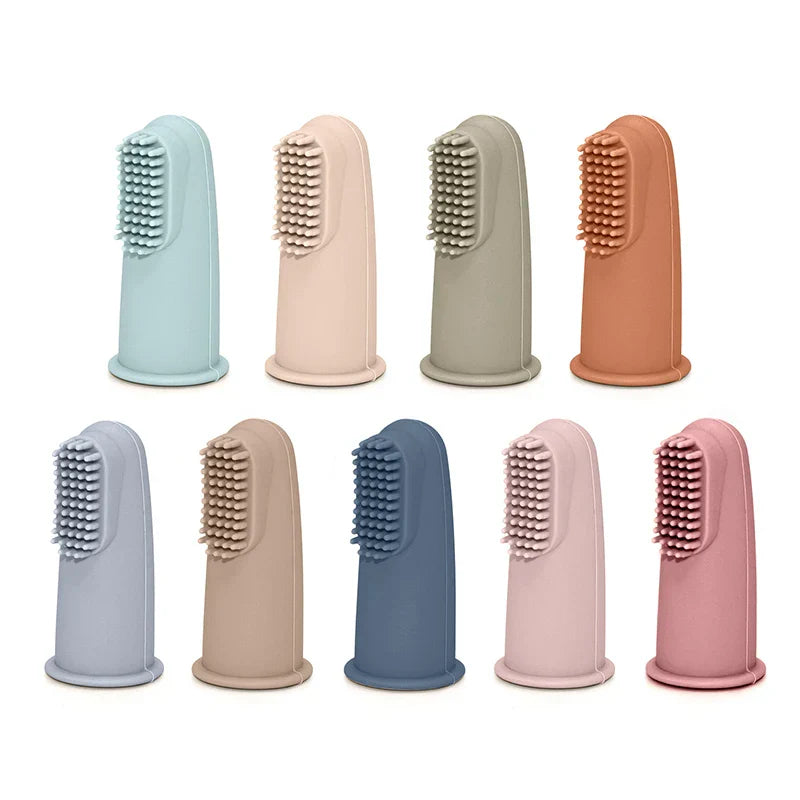 Silicone Baby Soft Finger Toothbrush BPA Free Silicone