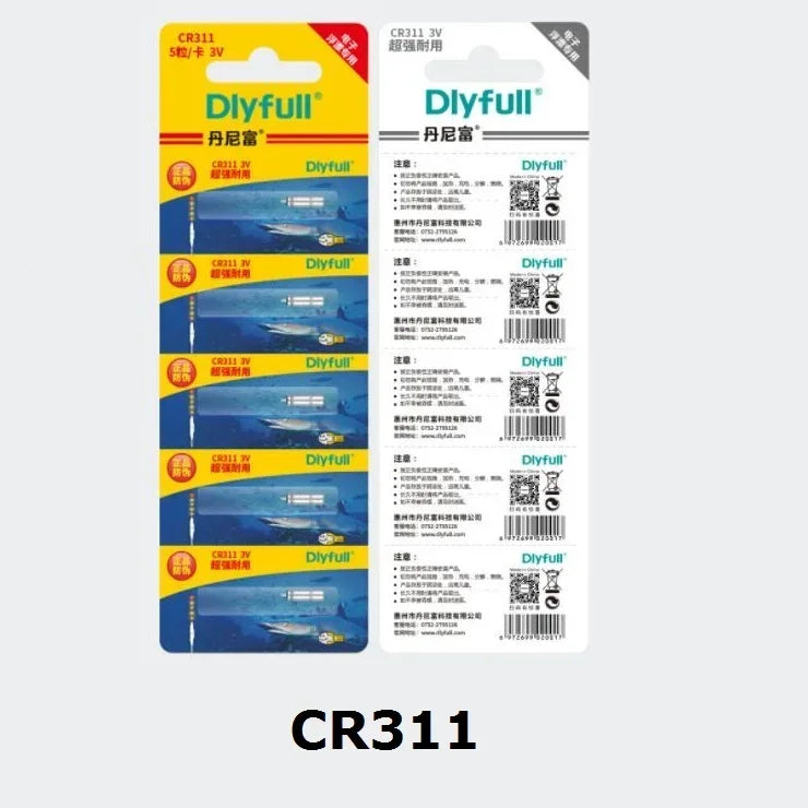 100pcs/lot Fishing Buoy Tools DLY CR311 316 322