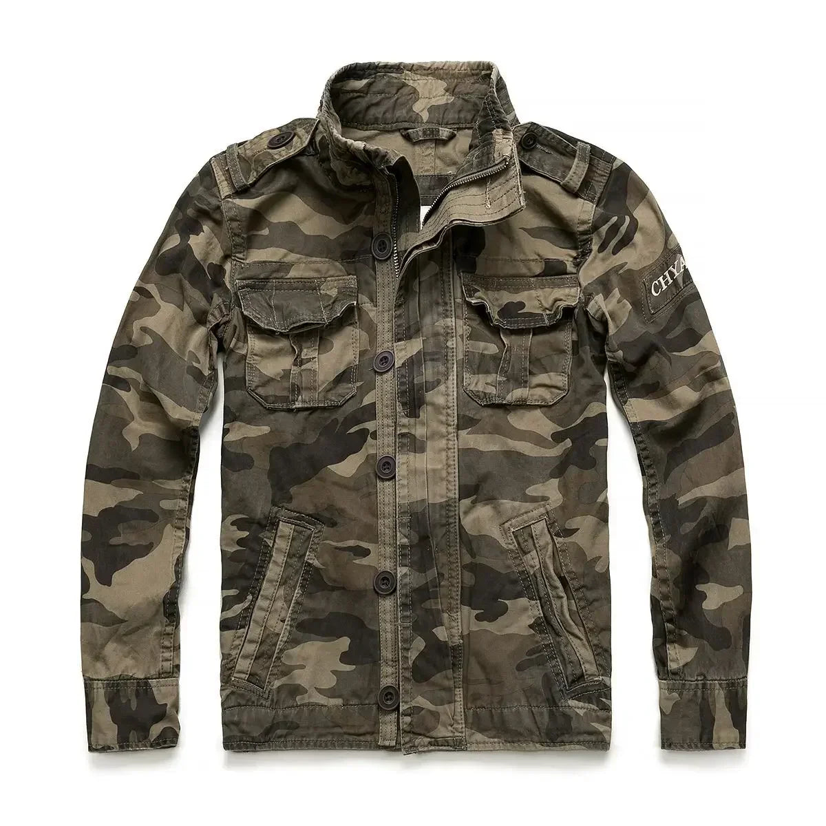 Men Jacket Men M65 Denim Retro Cargo Jacketes