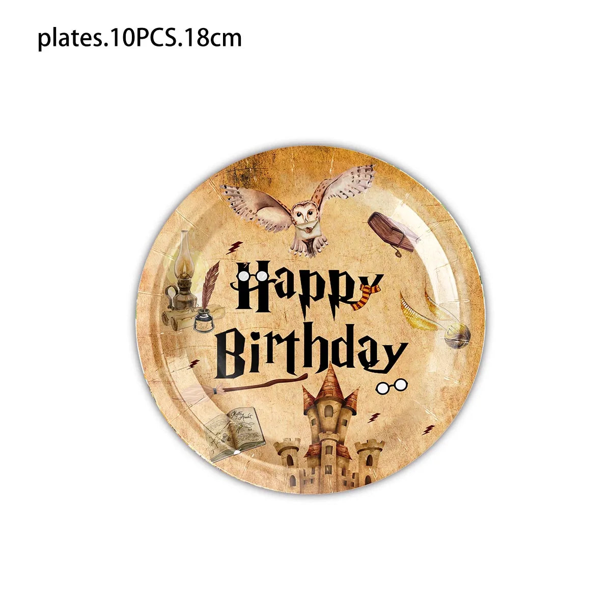 Academy Magic Harries Birthday Party Decorations Disposable Tableware