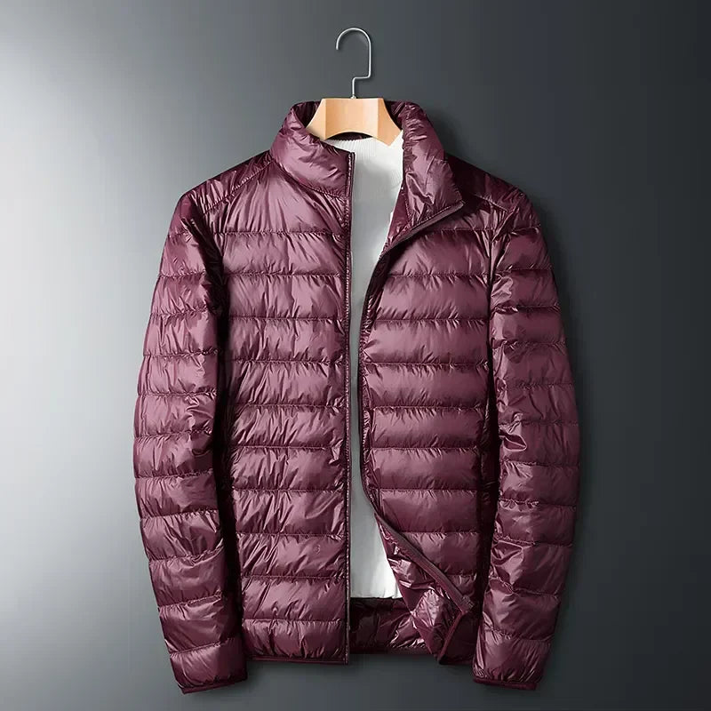 Ultra Light White Duck Down Jacket Men Waterproof
