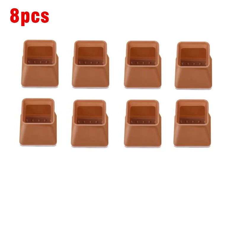 Upgraded 8/16pcs Furniture Silicone Protection Cover with Felt