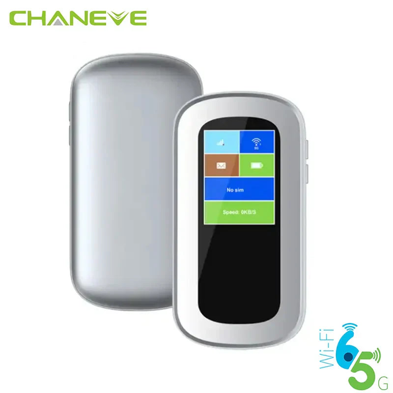 CHANEVE 5G MiFi With SIM Card Slot Mobile