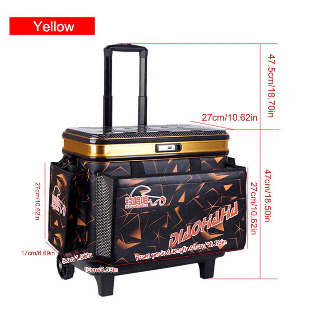 Multifunction Fishing Bag Rod Bait Fish Storage Bag