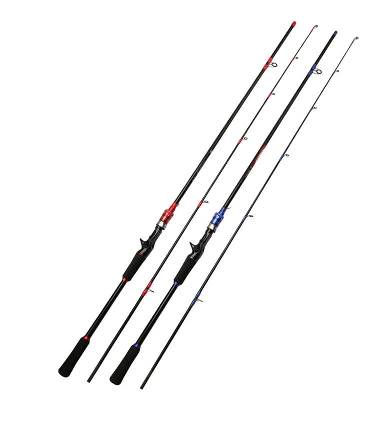 1.65m 1.8m Fishing Rod Carbon Fiber Spinning/Casting Fishing