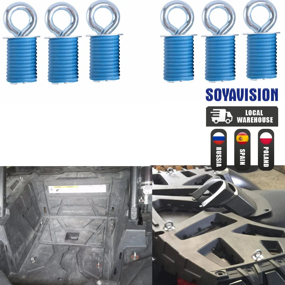 Rubber Tie Down Anchors Lock & Ride