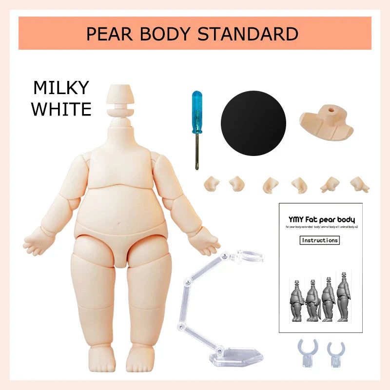 Movable Joint Ymy Doll Fat Animal Body Cat