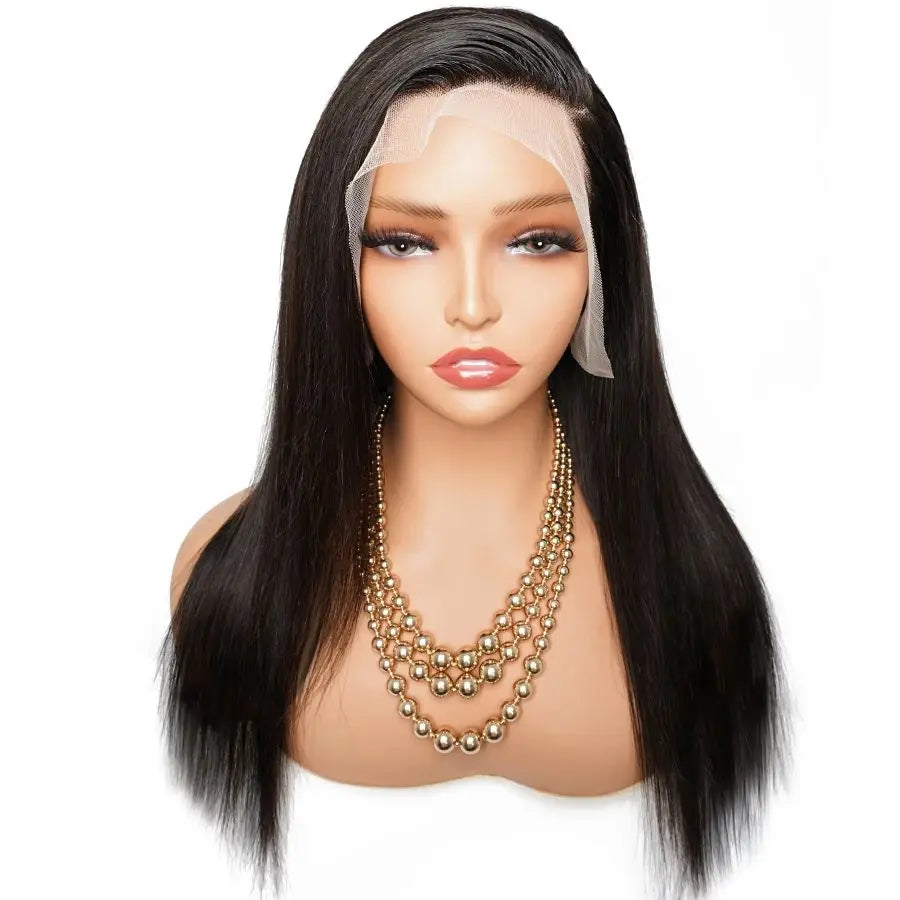 8-20 inch Straight Lace Front Wig Human Hair