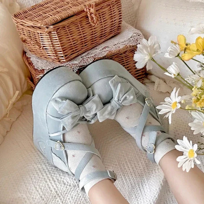 HEYDRESS Cosplay Sweet tea party Mandarin duck shoes