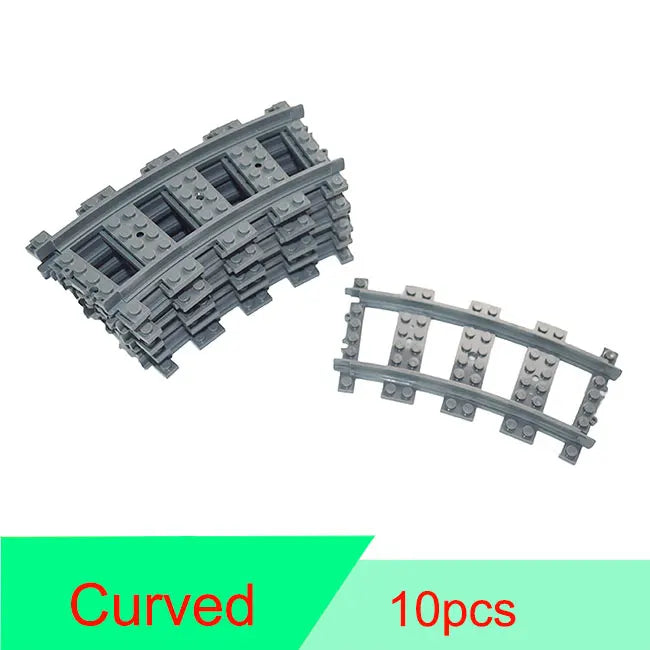 City Train Tracks Forked Flexible Railway Bridge Rail