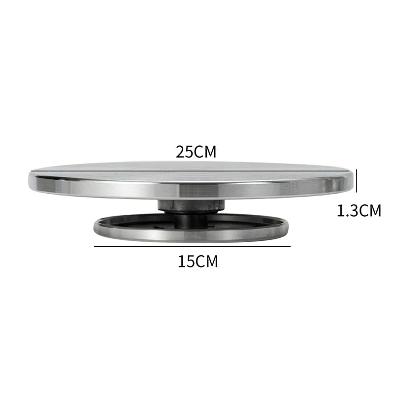 Double Face Use Aluminum Alloy Turntable For Ceramic