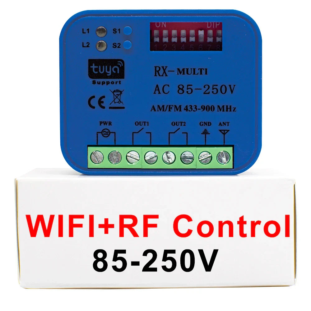 Universal Tuya WiFi Smart Switch RX Multi Garage