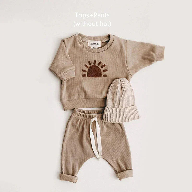 Spring Autumn Baby Boy Girls Clothes Cotton Girl
