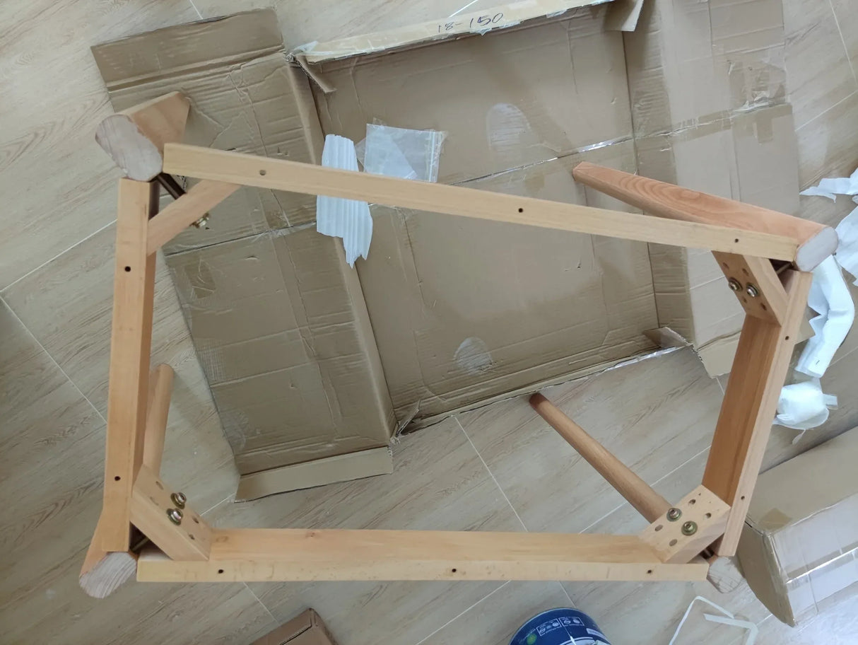 Custom Solid Wood Dining Table Legs, Beech Wooden