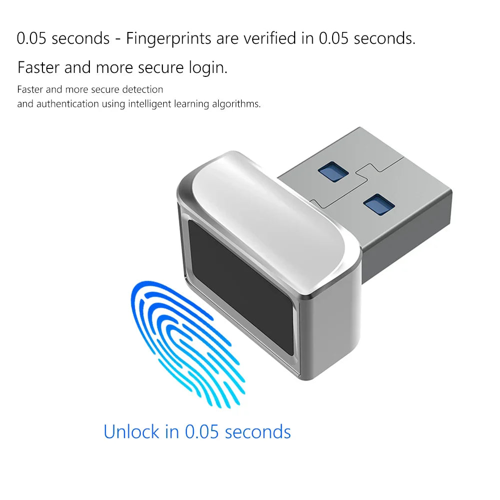 USB Fingerprint Reader Module Zinc Alloy MinI Lock