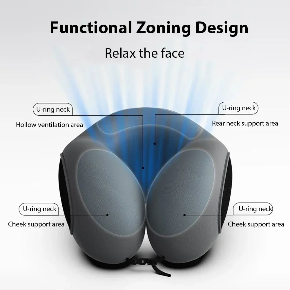 Deodar Multifunction Memory Foam Neck Pillow Slow Rebound