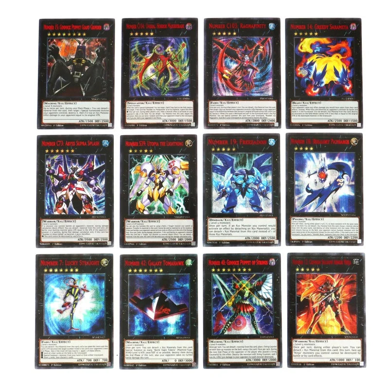 148 Pcs Yugioh Card SER Letter in English