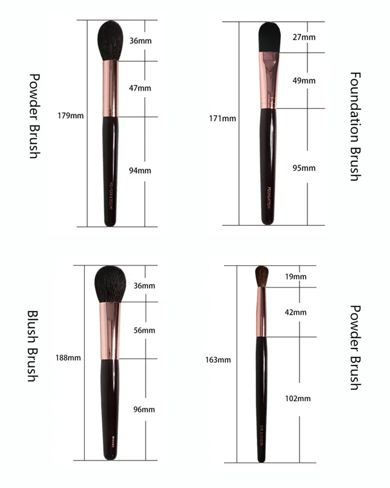 CT Sculpt Makeup Brush Set Contour Blush Highlighter