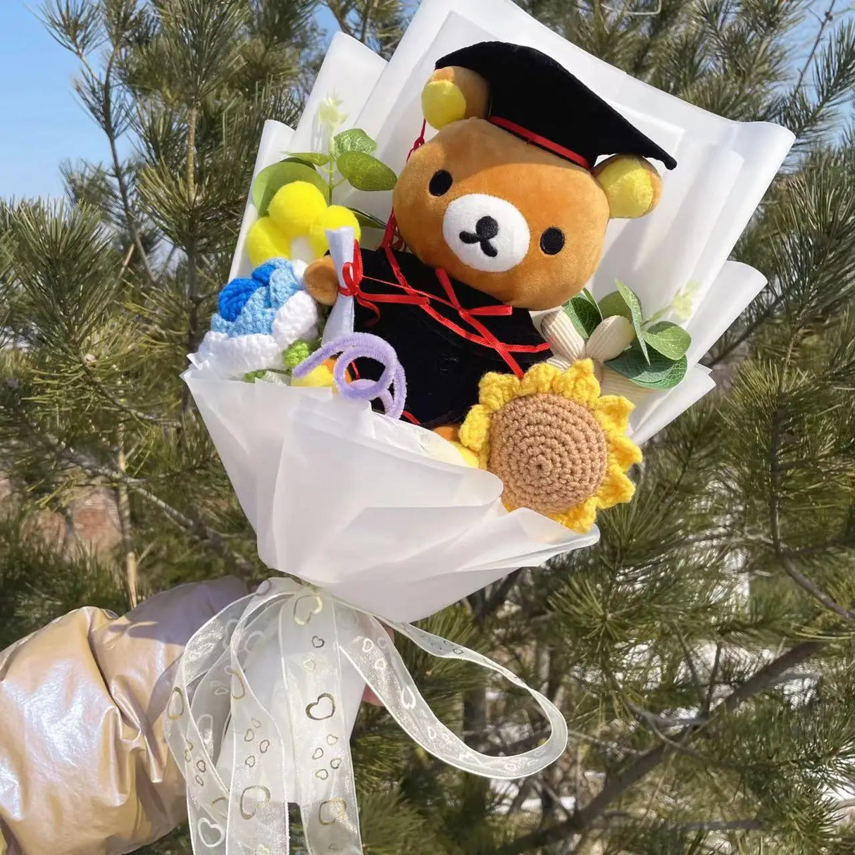 Cartoon My Melody Kuromi Cinnamoroll With graduation hats