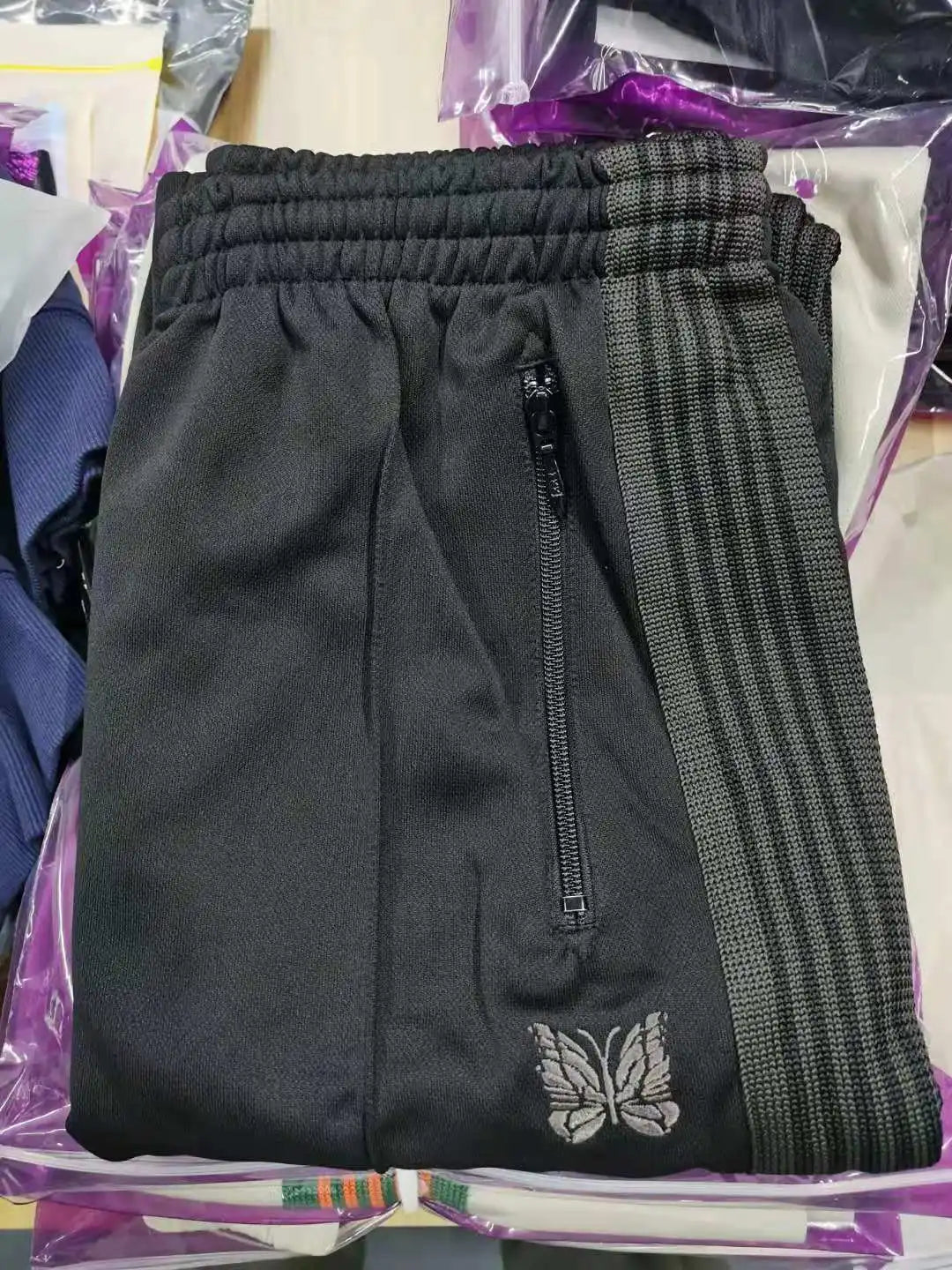 Similar All Black Needles Pants 2022 Men Women