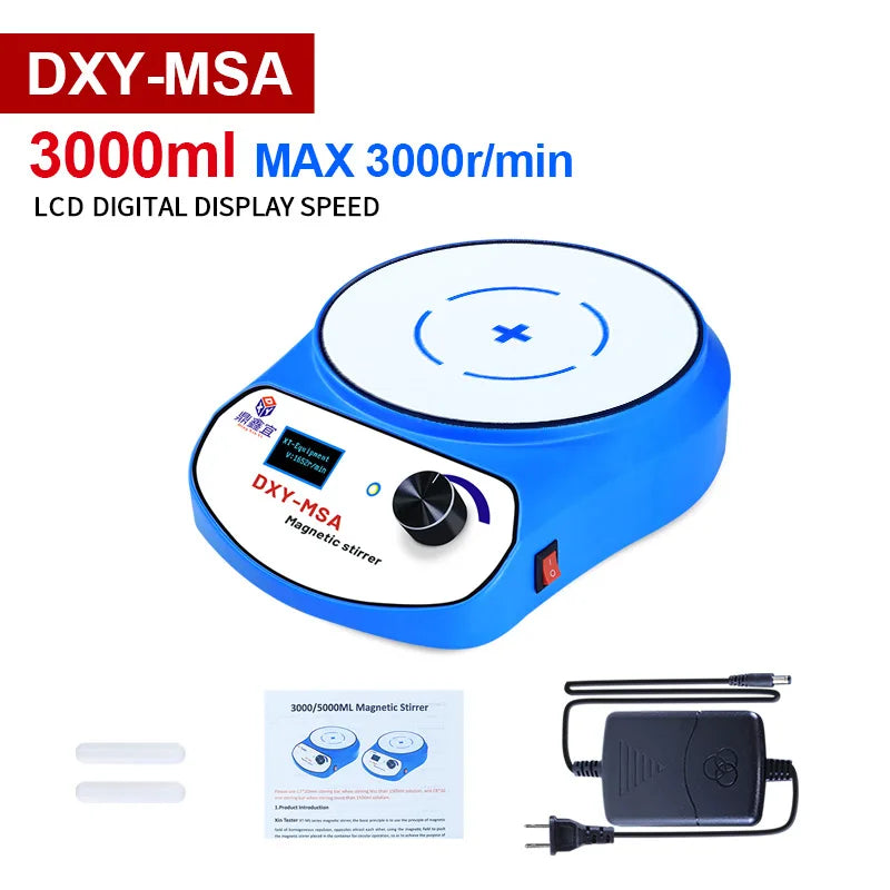 DXY LCD Digital Laboratory Magnetic Stirrer with two