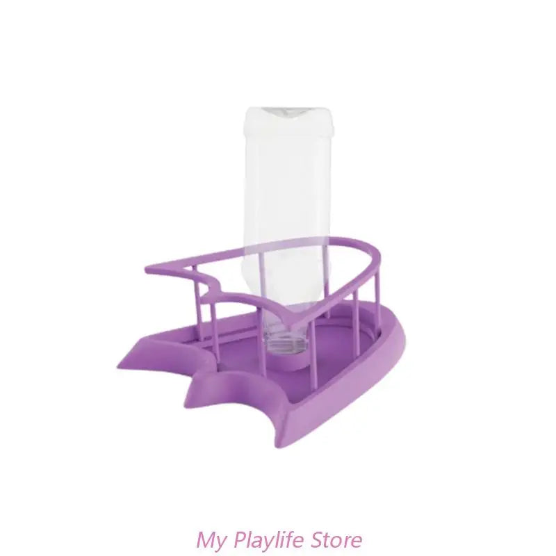Reptile Water Drinker Feeder Water Dispenser Bottle Aquarium