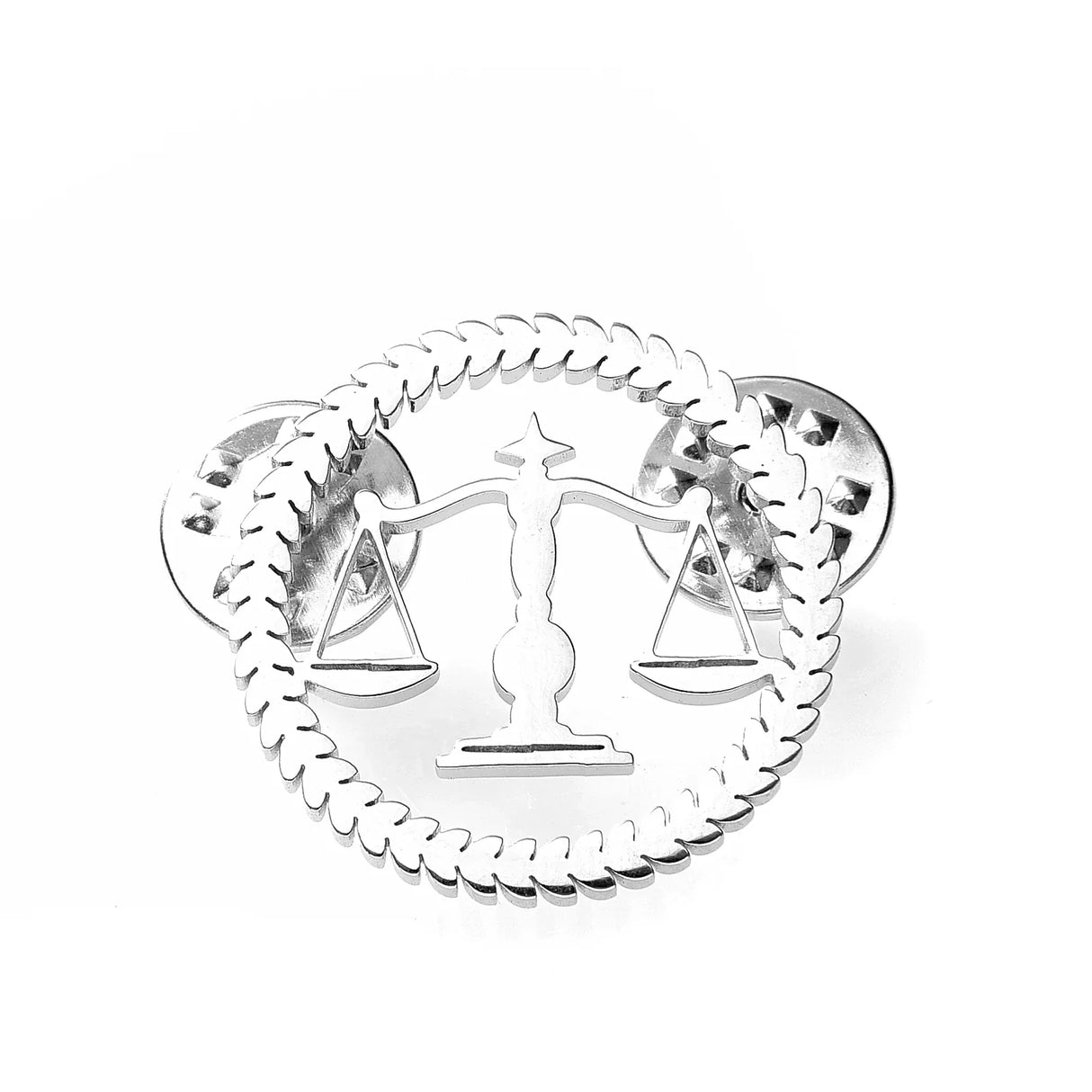 Qi Qi Wu Libra Balance Advocate Lawyer Brooch