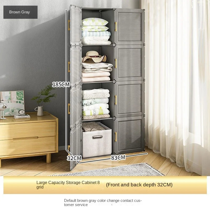 Large Size Clothes Folding Cabinets Splice Storage Toy