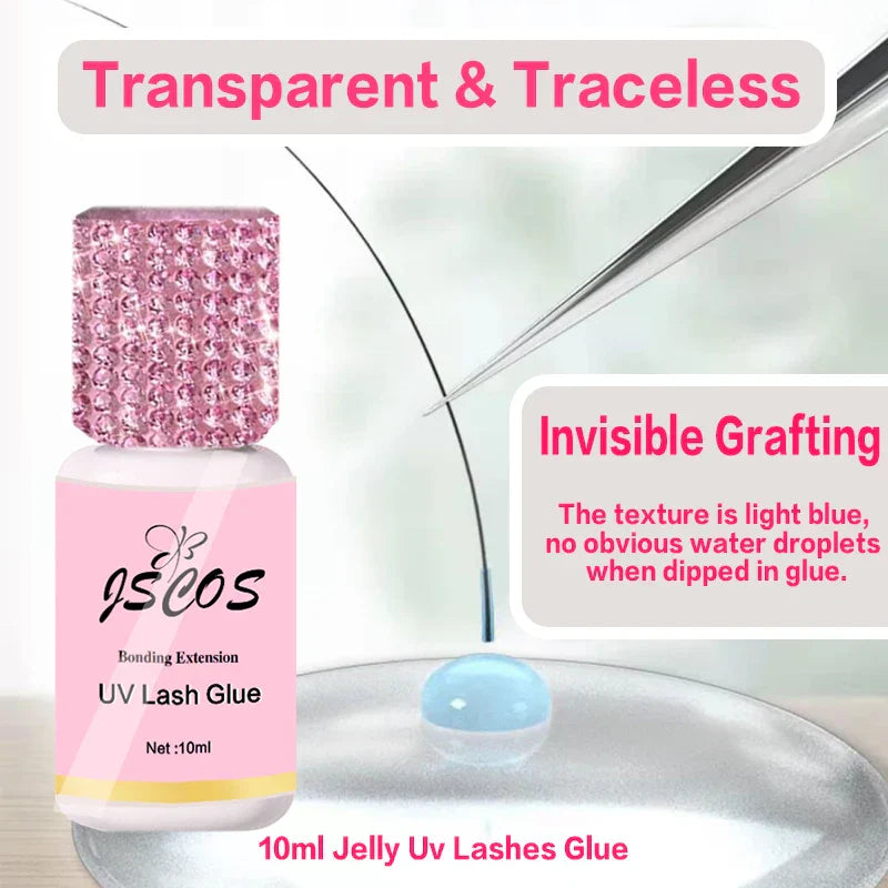 UV Lamp for Eyelash Extensions Kit UV Glue