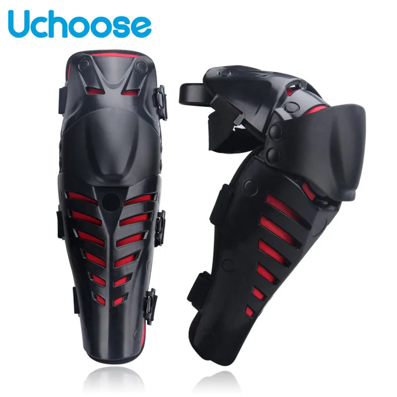 UCHOOSE Motorcycle Knee Pads Four Seasons Anti-fall Motocross Knee Motorcyclist KneePads Motorbike Riding Protection Gear