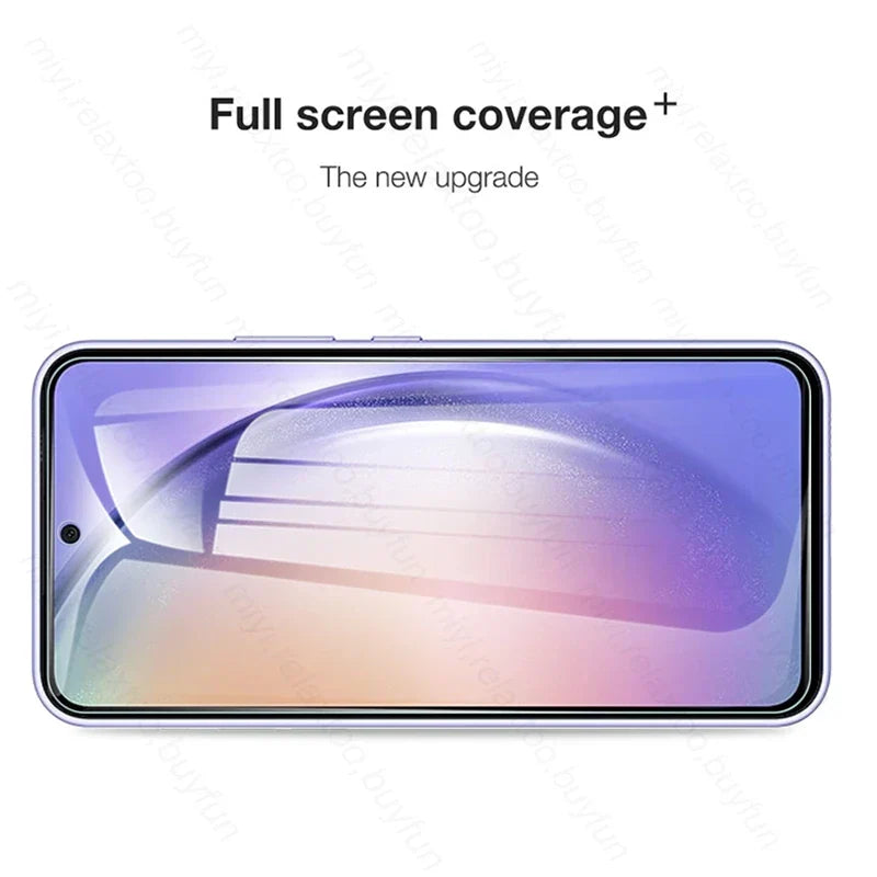 5pcs tempered glass screen protector film for samsung