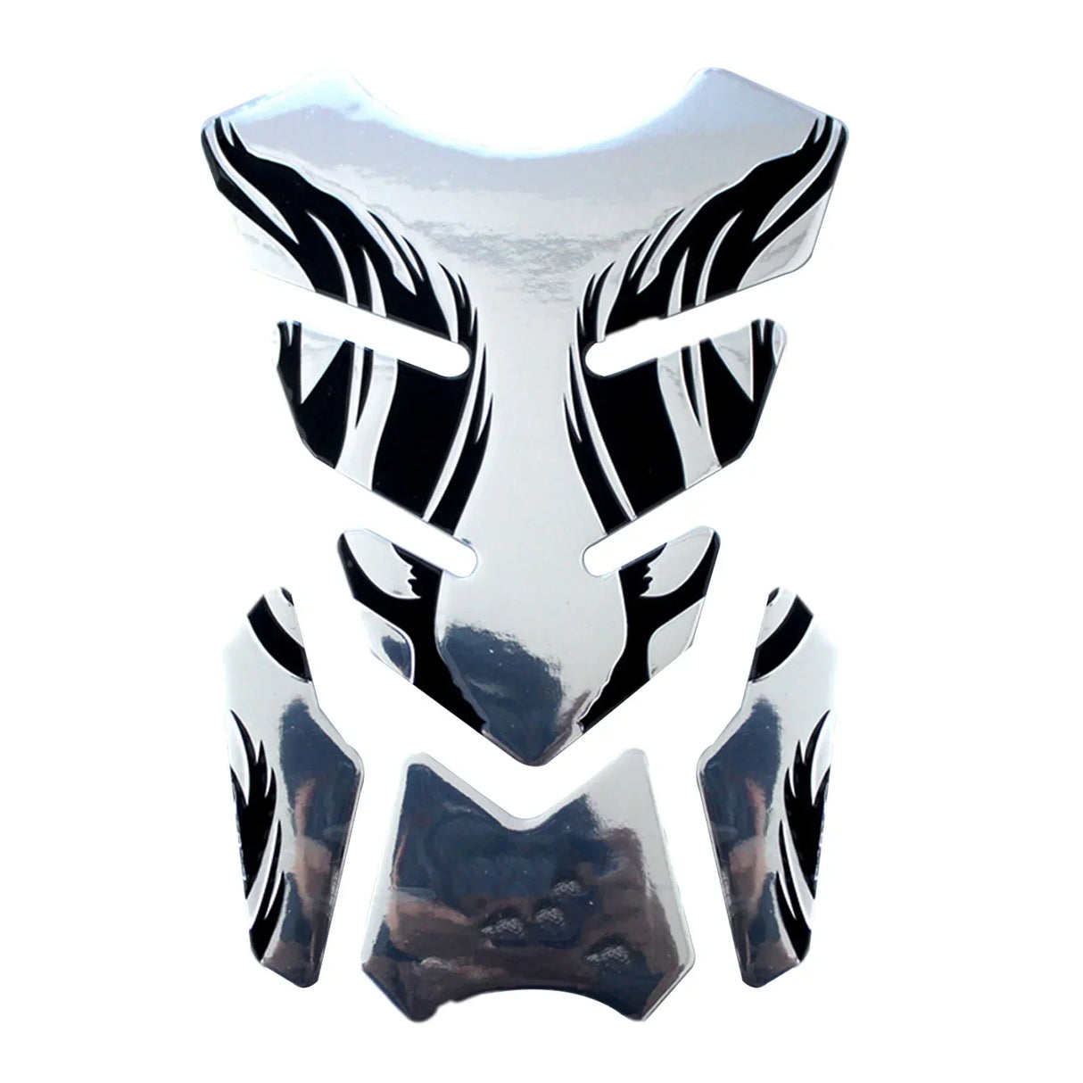 For Honda Yamaha Tankpad Sticker Fishbone 3D Tank
