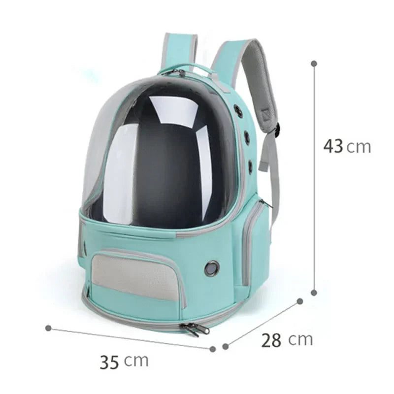 Transparent Pet Carrier Bag Astronaut Travel Carrying Transport